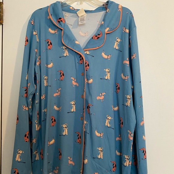 ⚫️ Nite Nite by Munki Munki Weiner dog pajamas 2XL NEW - Picture 5 of 8